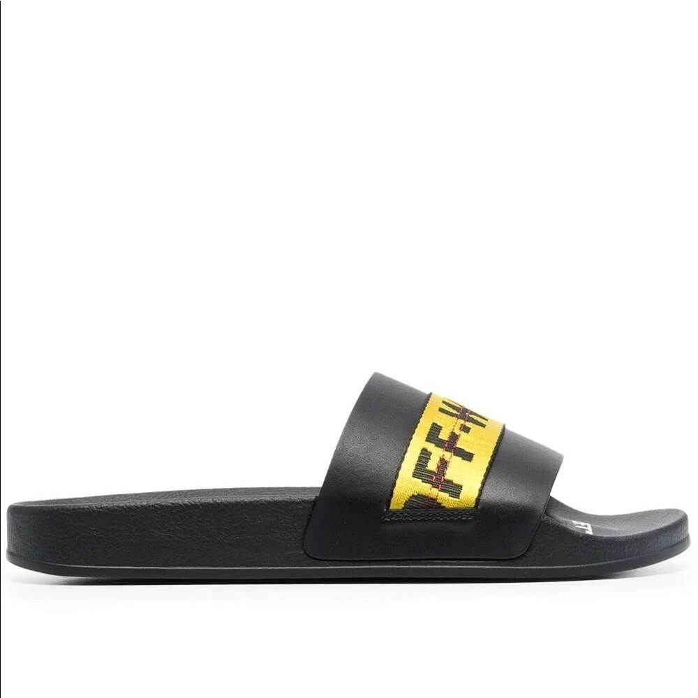 OFF-WHITE INDUSTRIAL TAPE SLIDES